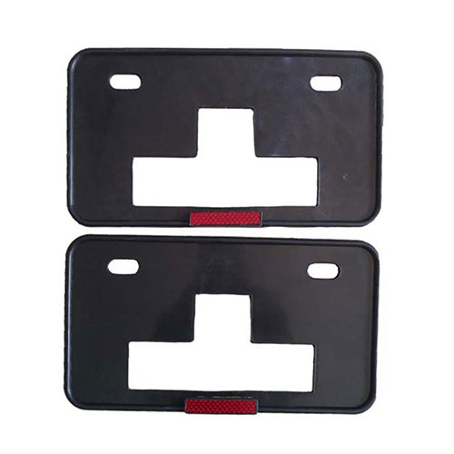 Number Plate frame with Reflector for Cars Go Genie