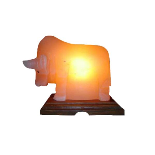 Bull Salt Lamp