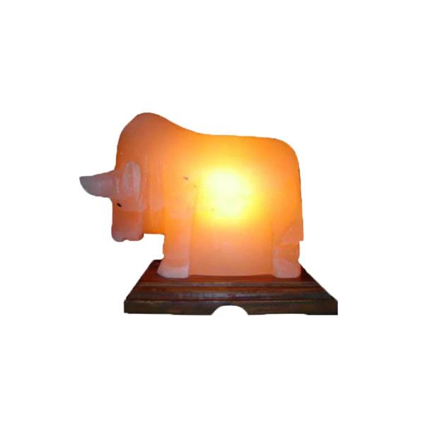 Bull Salt Lamp