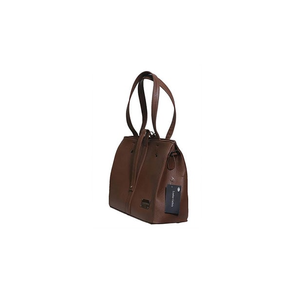 Leather Handbag with Camel Napa for Women 1